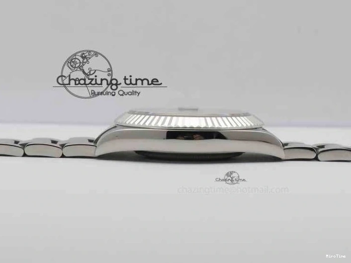 MiroTime 0131 DateJust II 41mm SS BP Maker Best Edition White Dial On SS Bracelet SA Snug 3733